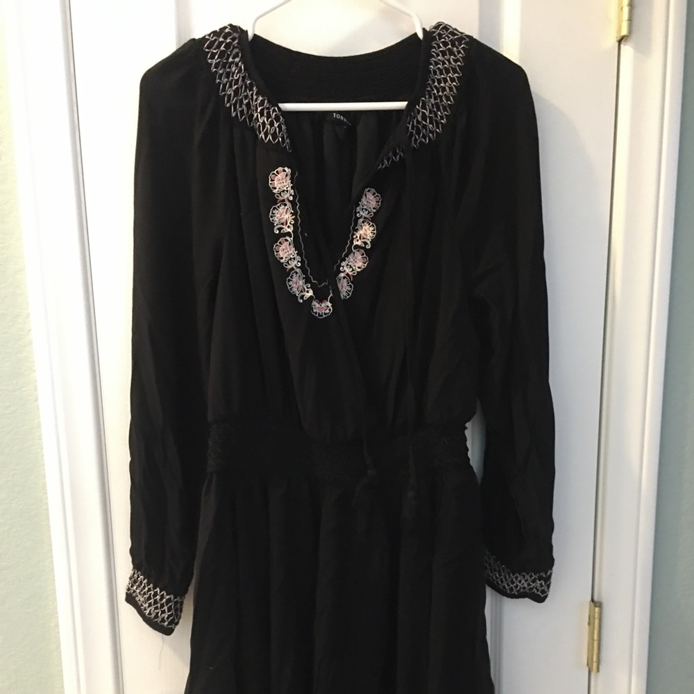 Torrid 2x peasant style dress